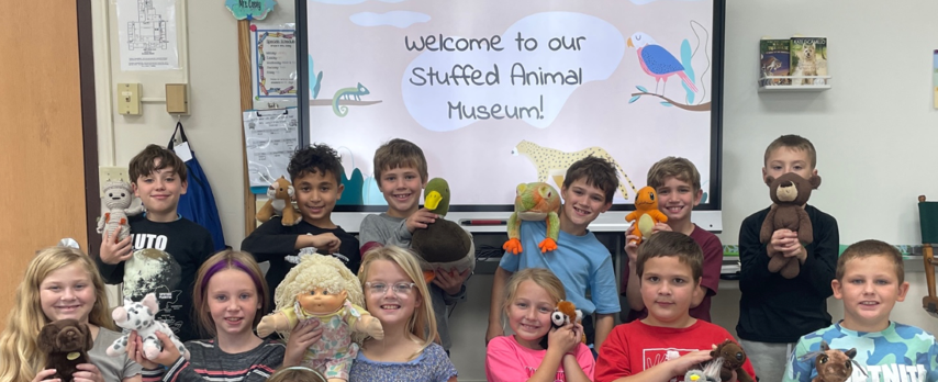 ​Third Grade Stuffed Animal Museum