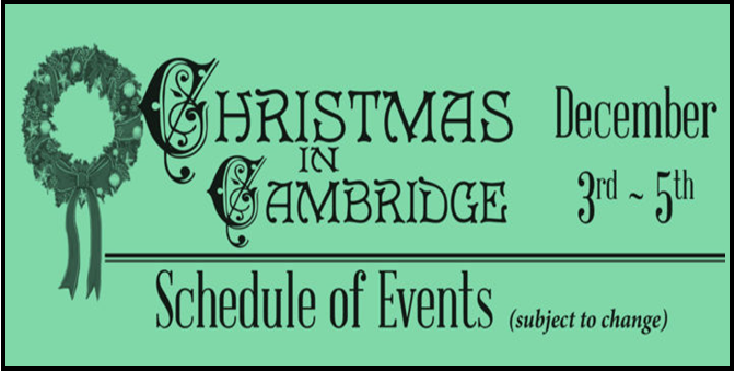 Christmas in Cambridge clipart