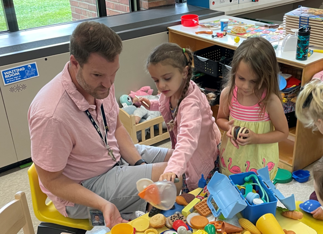 Pre K classes off to a great start