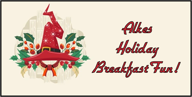 Alkes holiday graphic