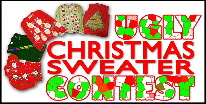 Ugly Sweater Contest graphic