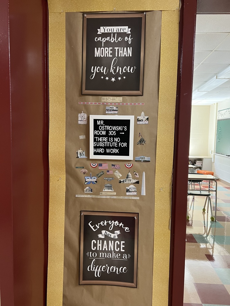 Pic of Classroom Door